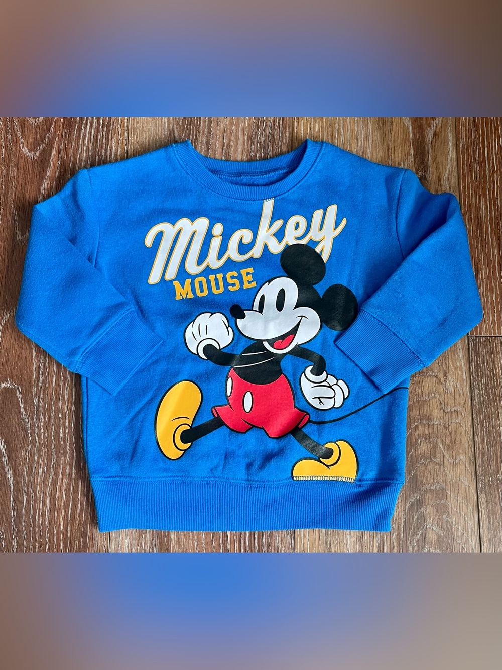 Jumping Beans Mickey Mouse Character Graphic Pull Over Sweatshirt Size 2T
